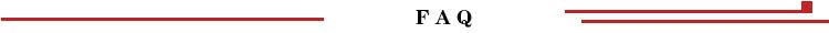 FAQ
