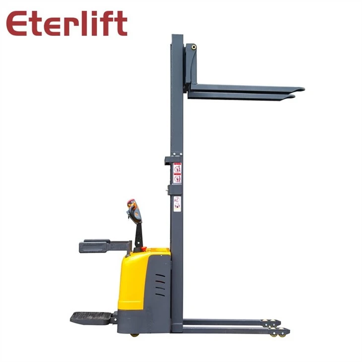 Battery Walking Electric Stacker Factory Electric Forklift Truck Custom Electric Reach Stacker