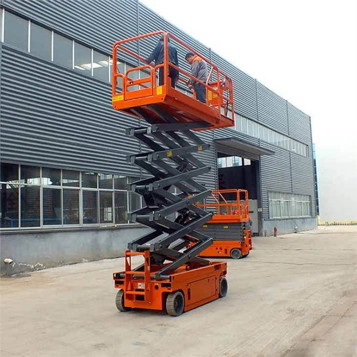 Mobile Lift Platform For Street Light Installation