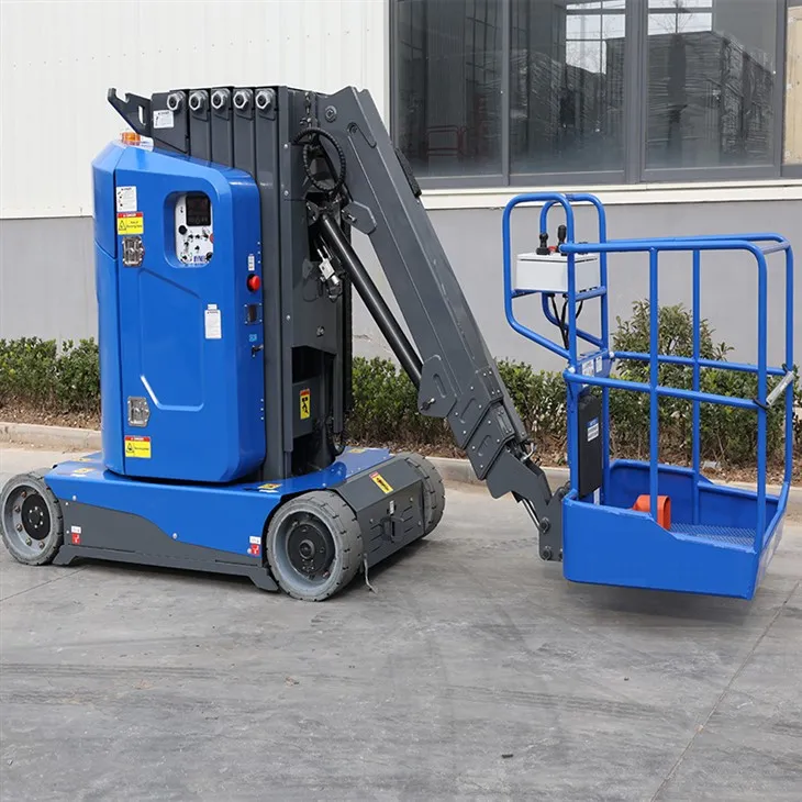 Самоходно{0}}окомито подизање јарбола са краком