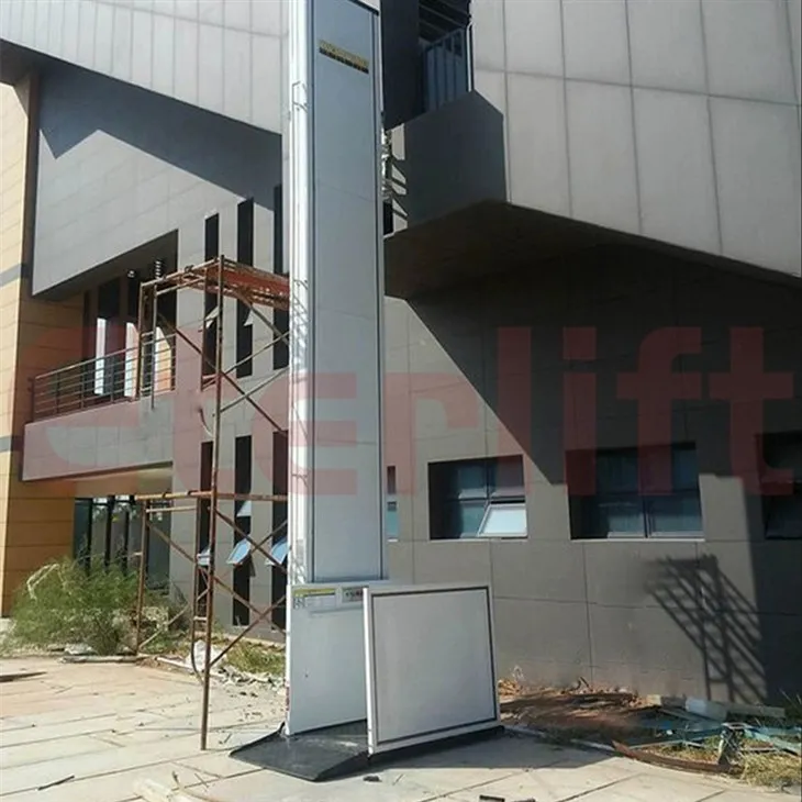 Подизање инвалидских колица за гаражне степенице